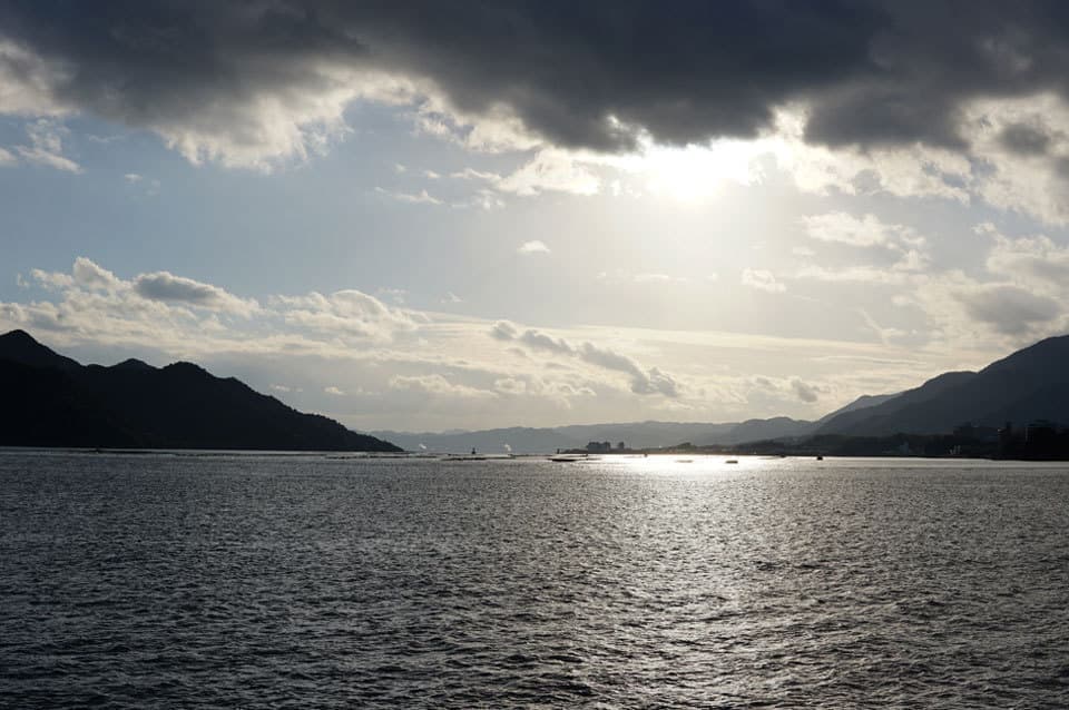 瀬戸内海のフェリー