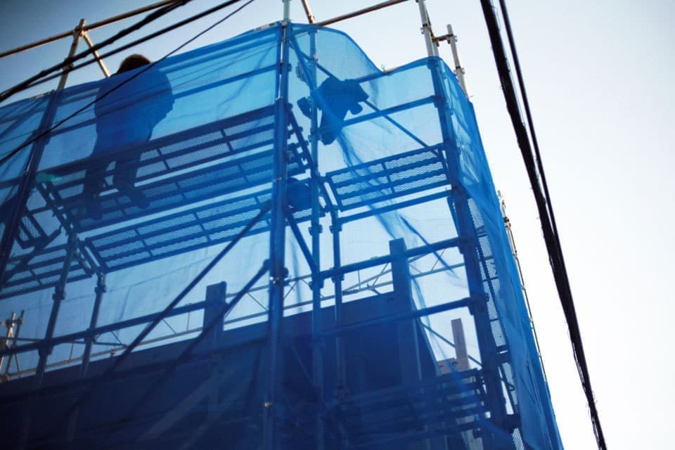 学芸大学の上棟式