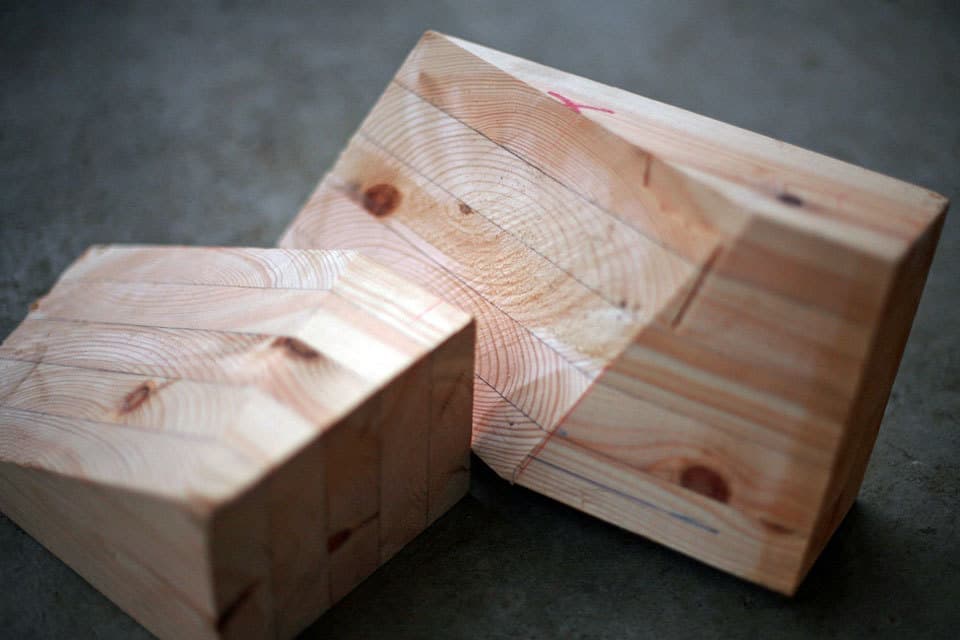 プレカット三次元断面