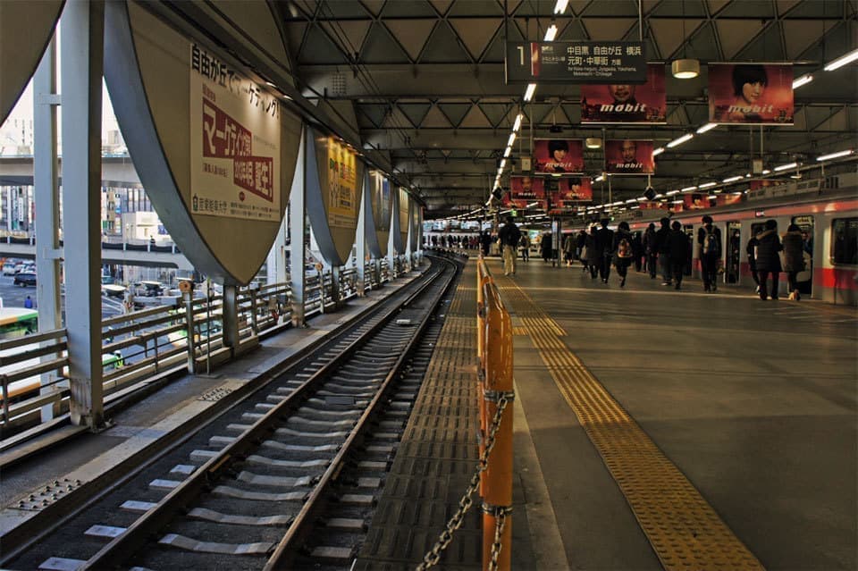 旧東横線渋谷駅