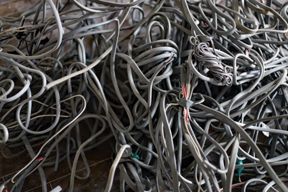 電気配線マンションリノベ