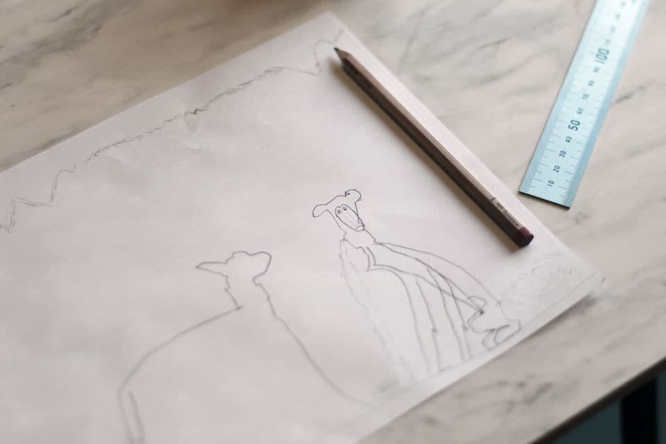 ウィペットwhippetハナ