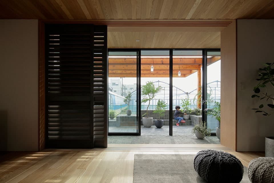 引き戸玄関