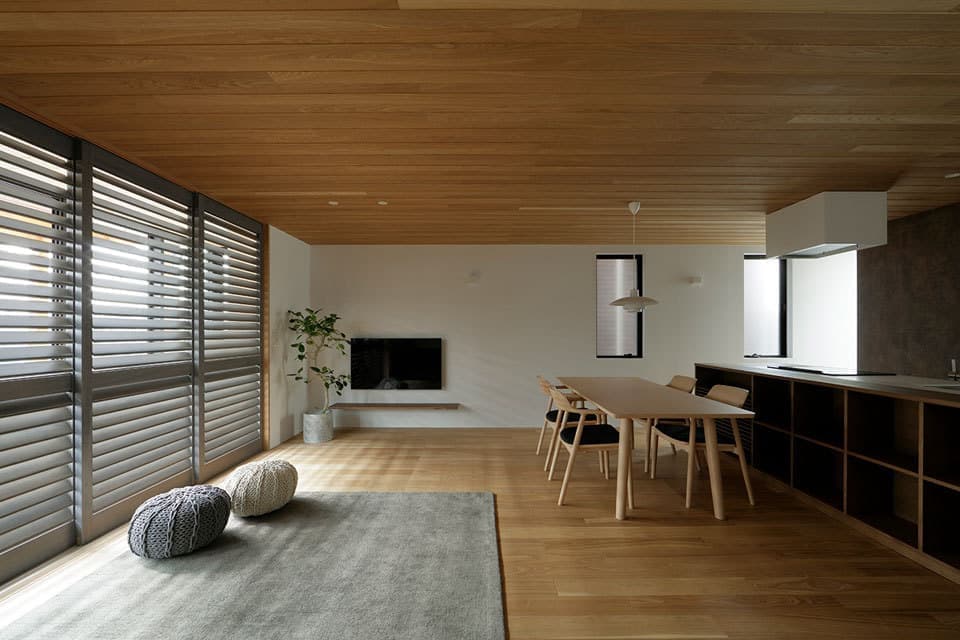 木天井リビング