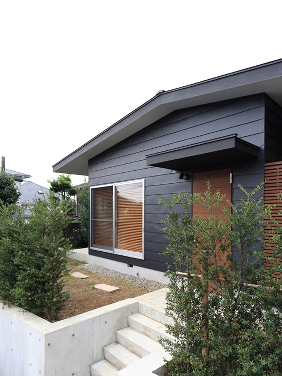 ガルバリウム下見板貼り