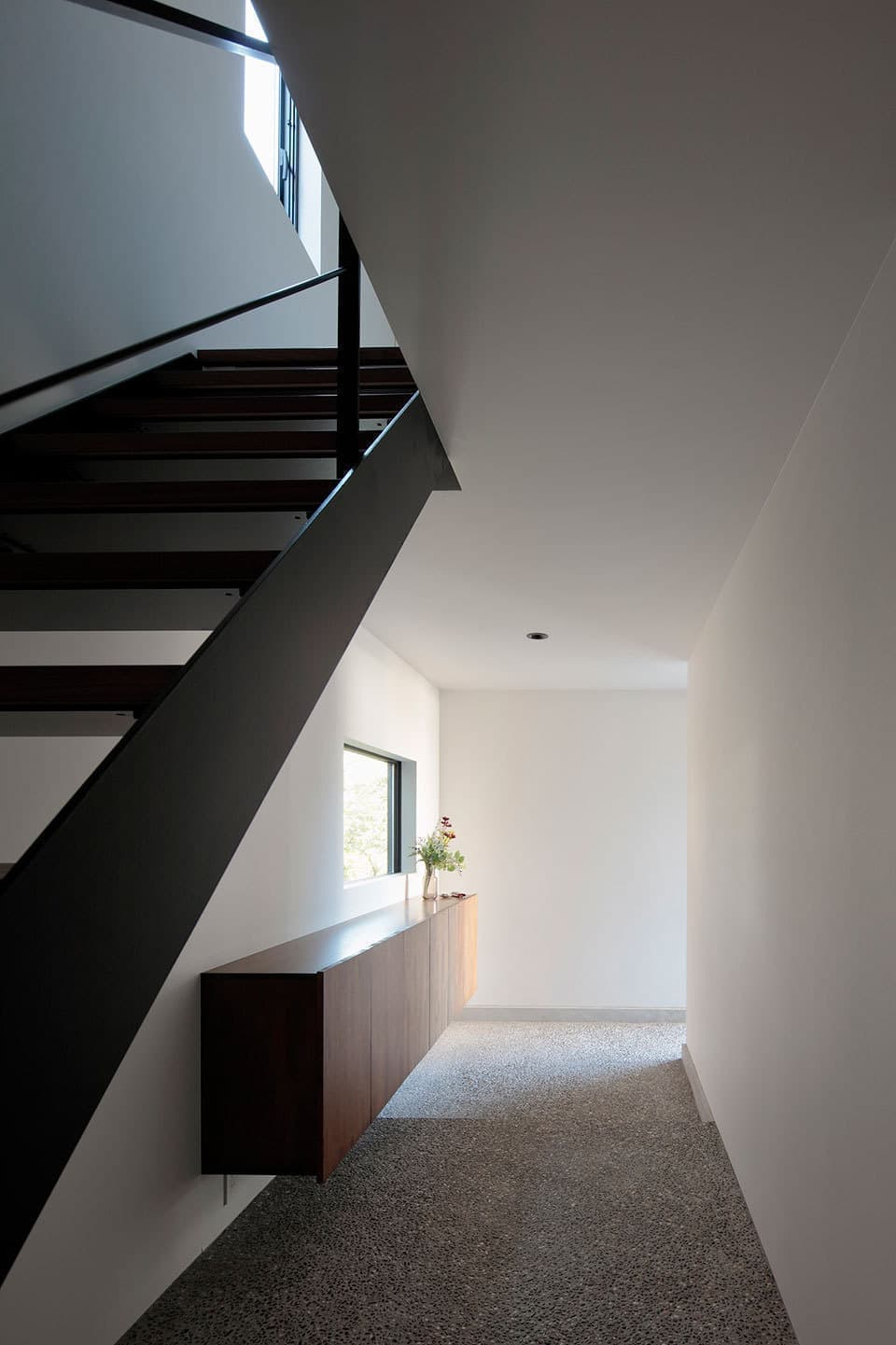 洗い出しの玄関