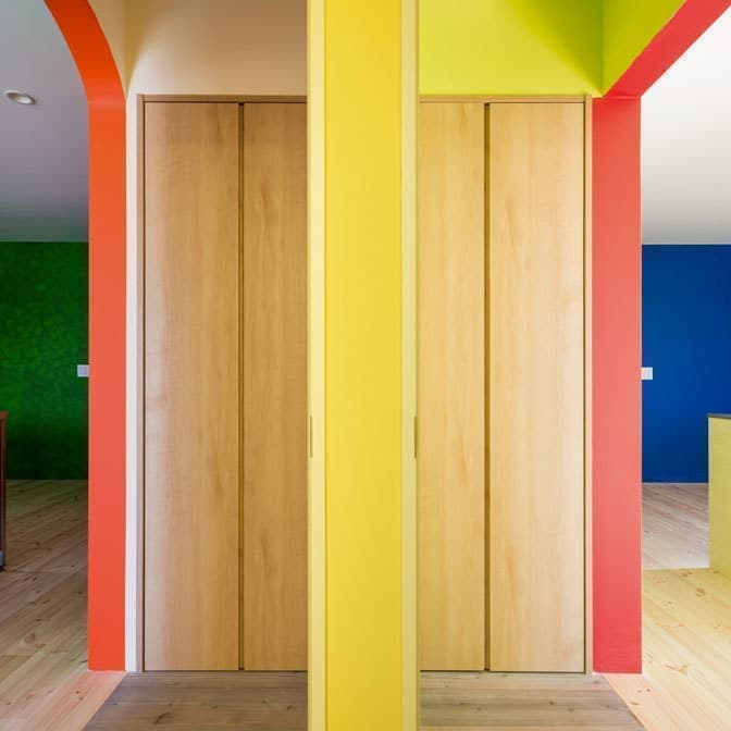 アーティストの３世帯住宅